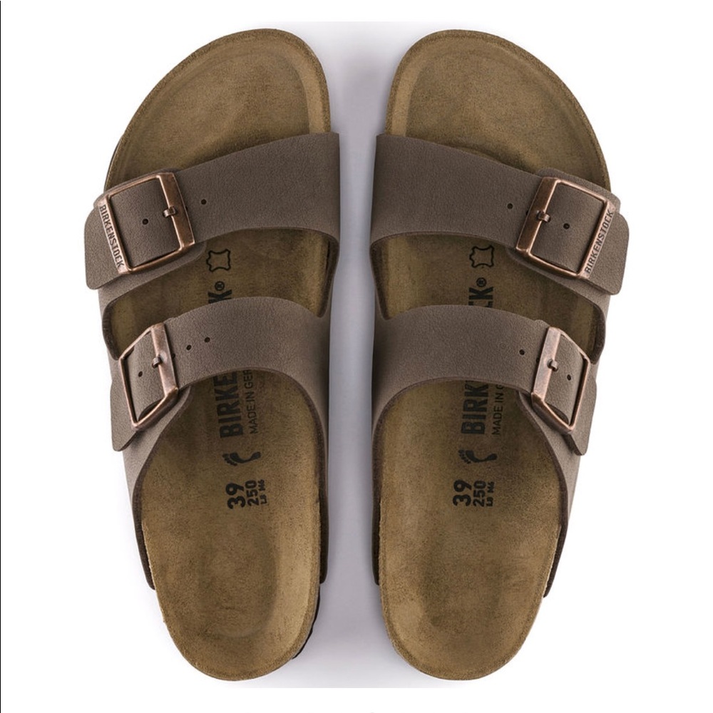 ISO NWT & NWB Arizona Birko-Flor Nubuck Mocha 7.5 - Picture 2 of 3